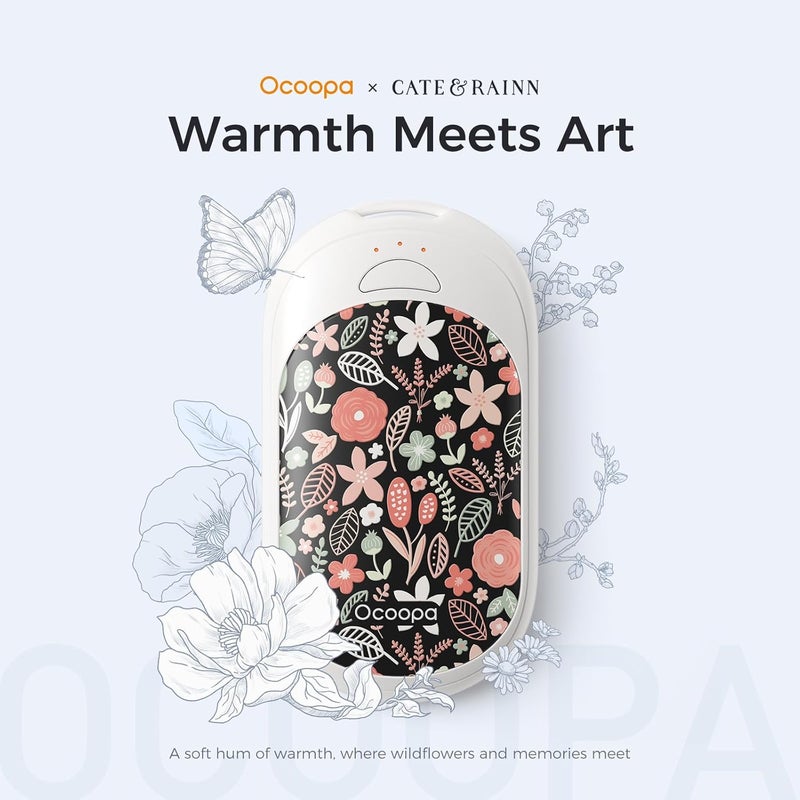 OCOOPA Magnetic Rechargeable Hand Warmers 2 Pack, Ultrathin Electric Handwarmers, Portable Pocket-Sized Heater, for Men, Women Purse Must Haves, Union UT3 Lite - Image 3